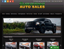 Tablet Screenshot of guaranteedcars.net